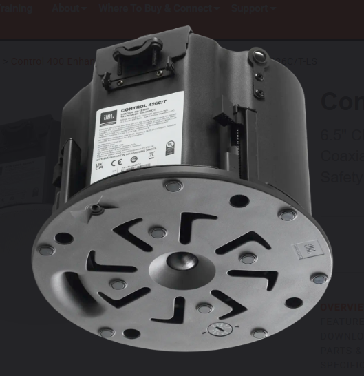 6 IN ENHANCED LIFE-SAFETY CEILING SPKR